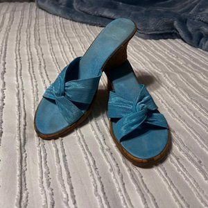 Italian Shoemakers Cork Wedges